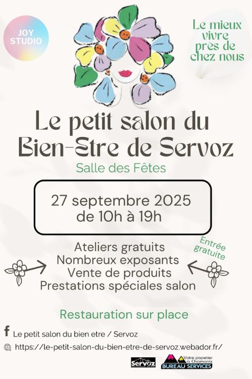 journée 27 septembre 2025 le petit salon du bien-être de Servoz